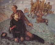 Kuzma Petrov-Vodkin Death of the Commissar oil